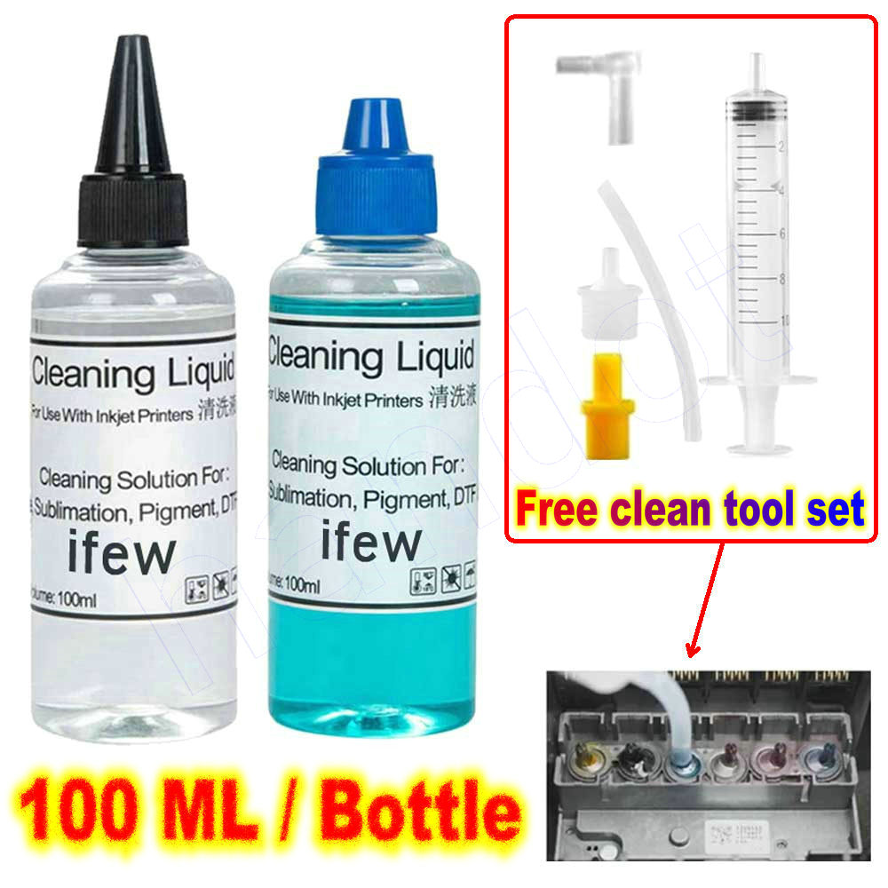 Inkjet Printer Head Nozzle Cle - Print Head Cleaning Kit 评论和价格
