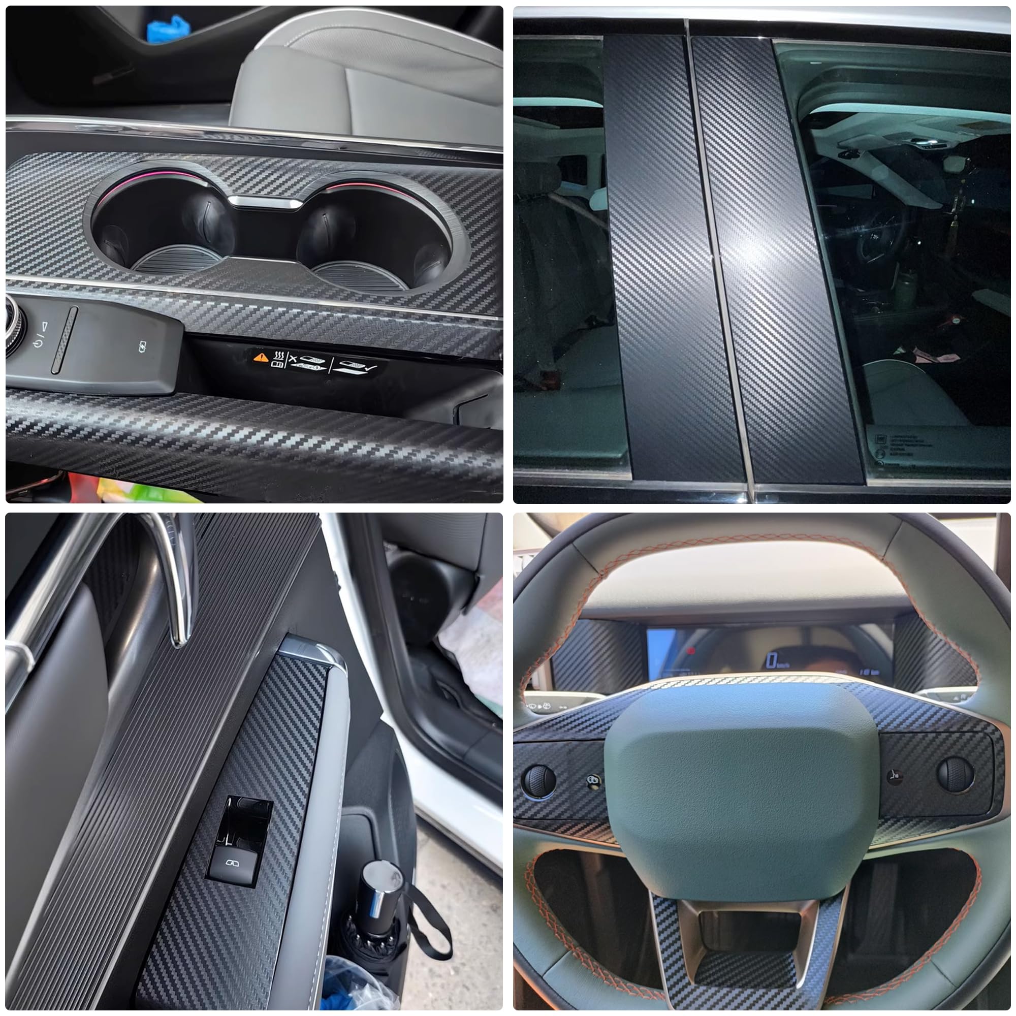 Carbon Fiber Automotive Adhesi - Heat Transfer Vinyl Roll 评论和价格