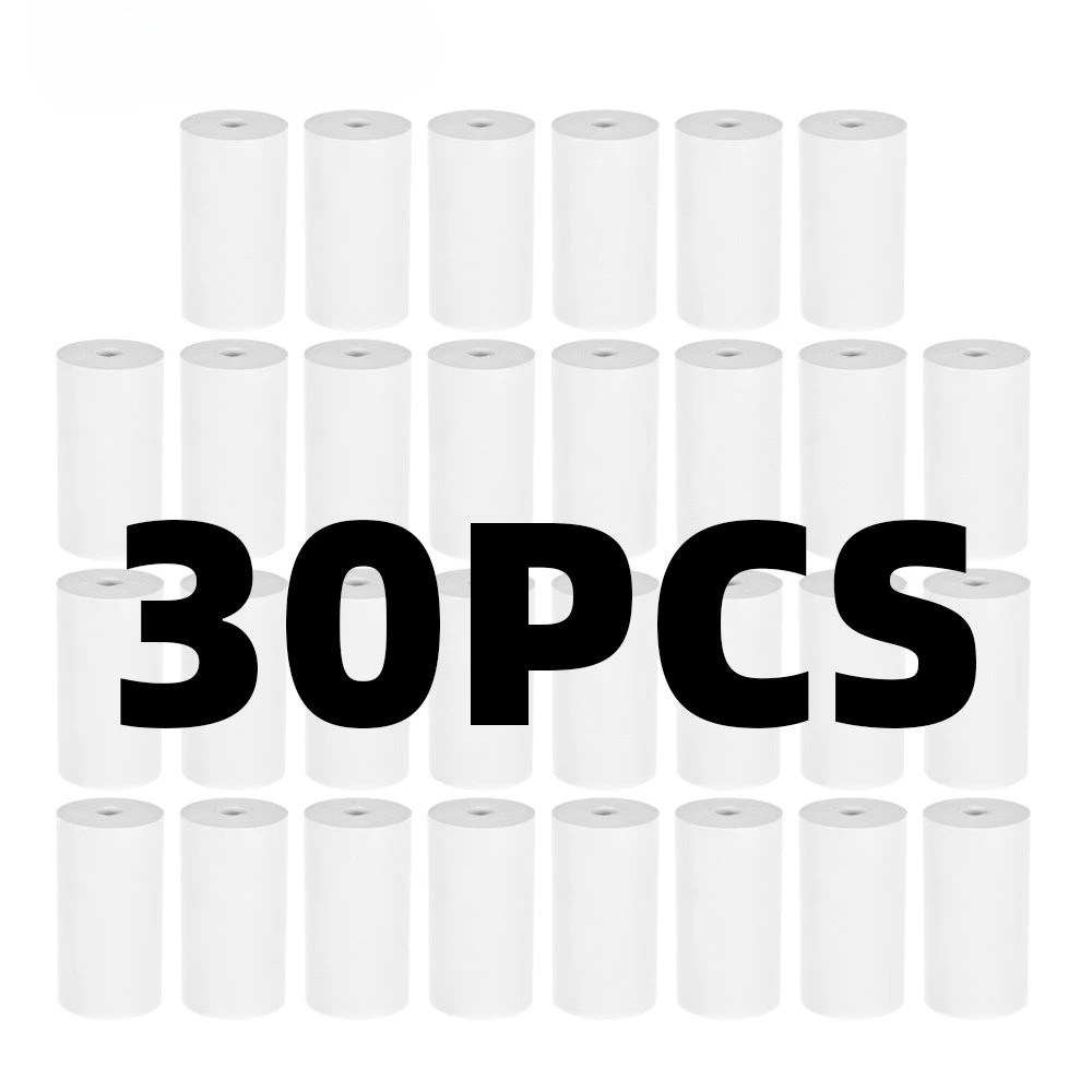 30 Rolls 57*25mm Thermal Paper - Heat Transfer Vinyl Roll 评论和价格