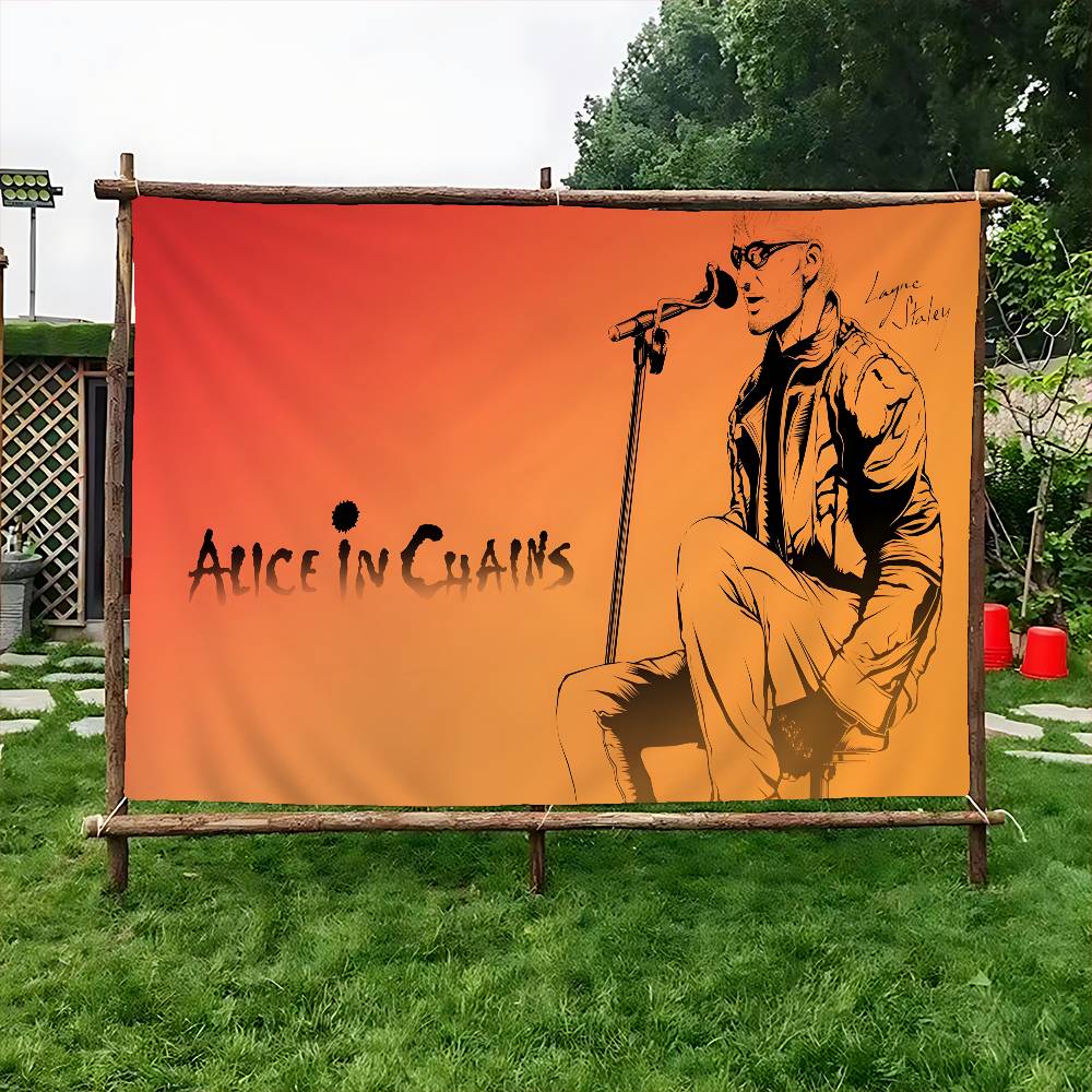 Retro Music Alice In Chains Ad - Commercial Printing Company 评论和价格