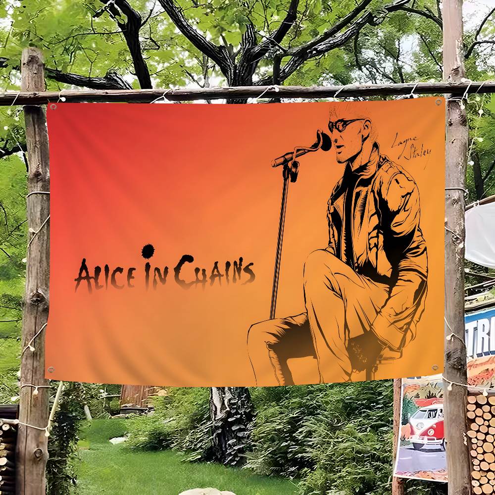 Retro Music Alice In Chains Ad - Commercial Printing Company 评论和价格