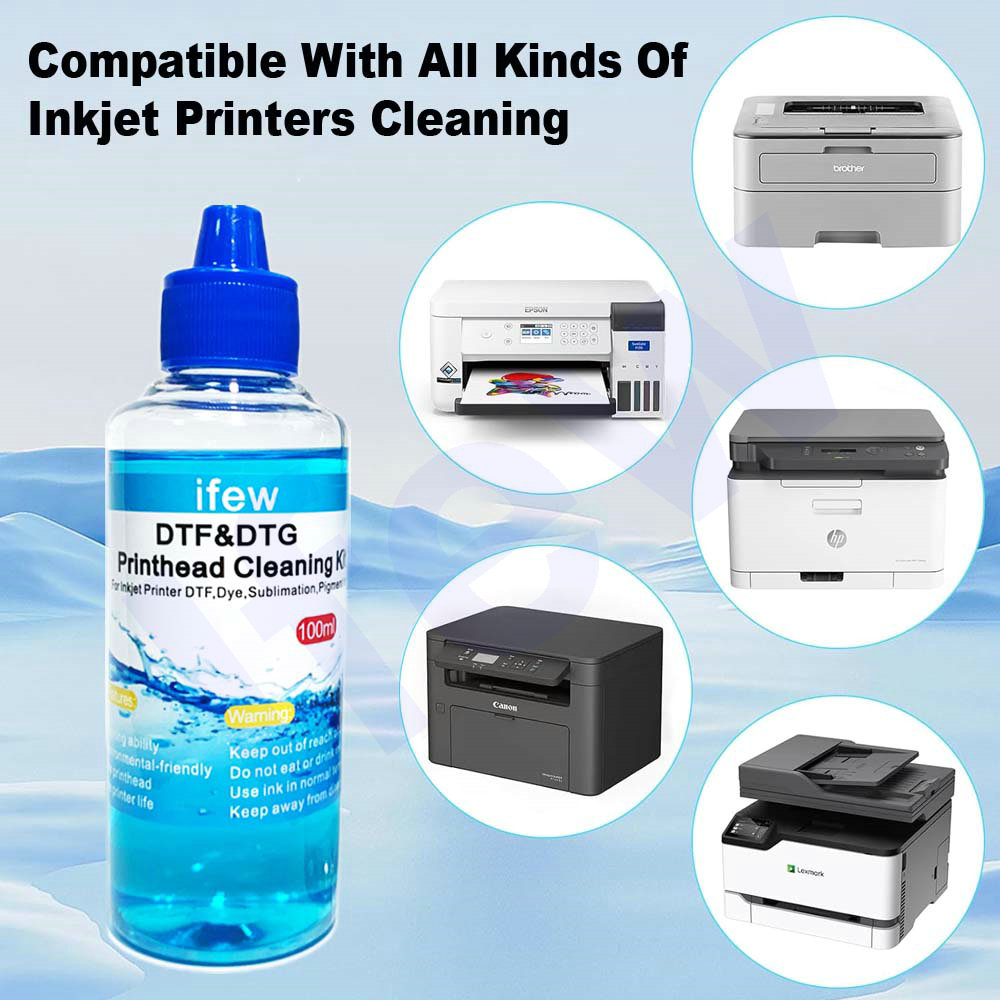 100ML Inkjet Printer Head Clea - Print Head Cleaning Kit 评论和价格