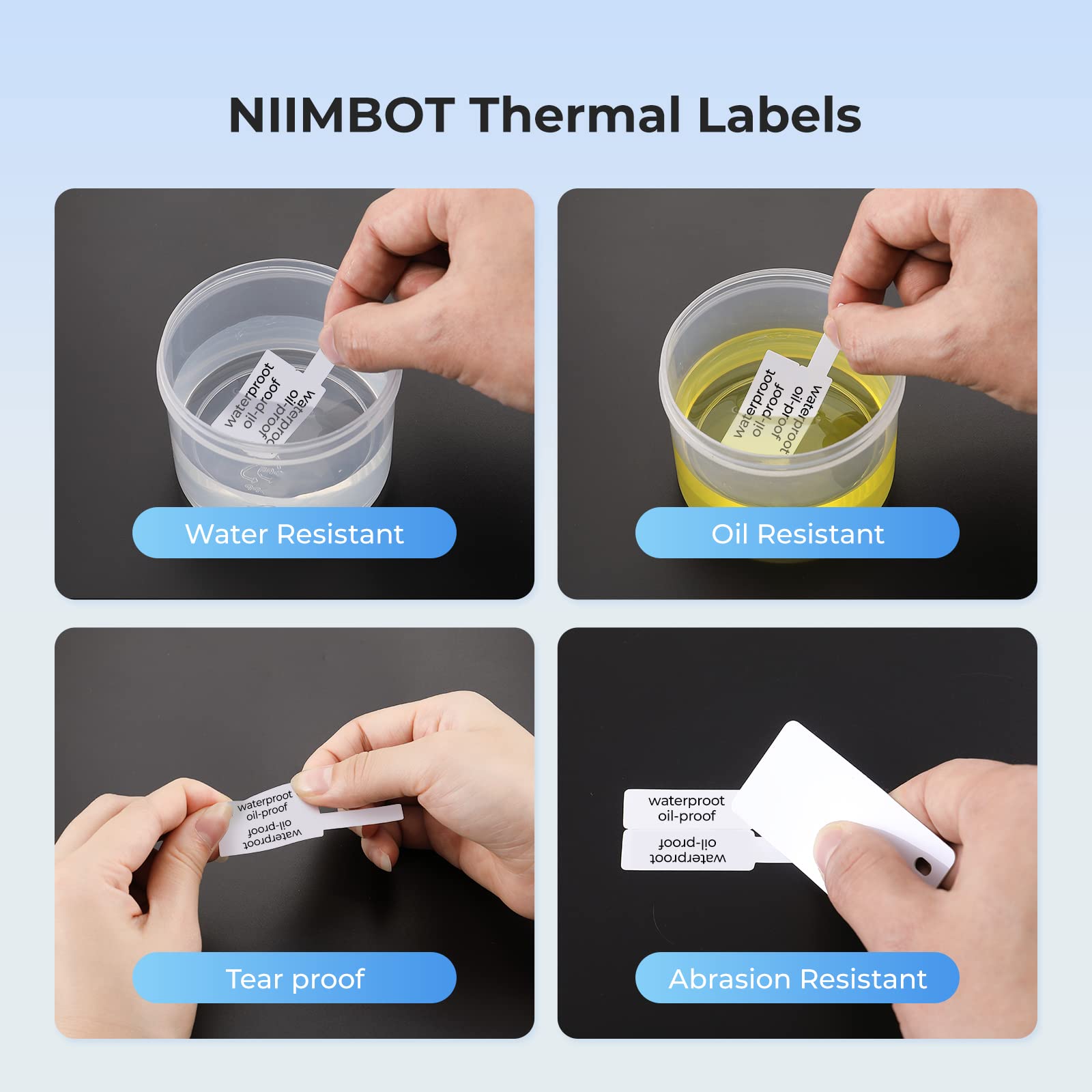 Niimbot Color Cable Label Wate - Heat Transfer Vinyl Roll 评论和价格