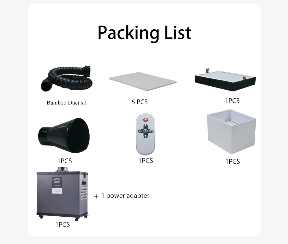 Laser Fume Extractor 210W FES2 - Dtf Printer Machine 评论和价格