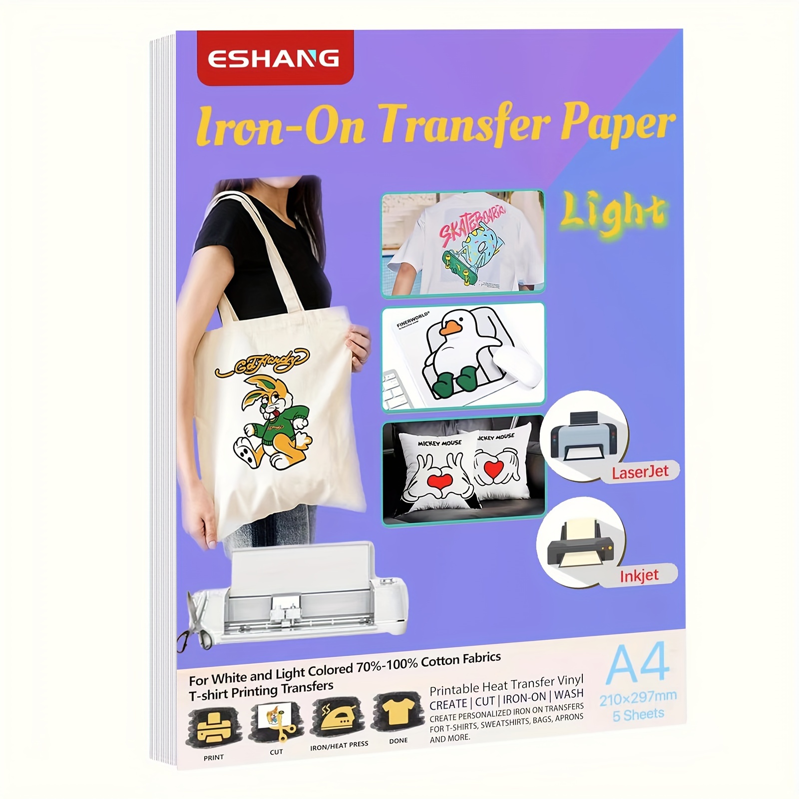A4 Size Heat Transfer Paper Fo - Heat Transfer Vinyl Roll 评论和价格