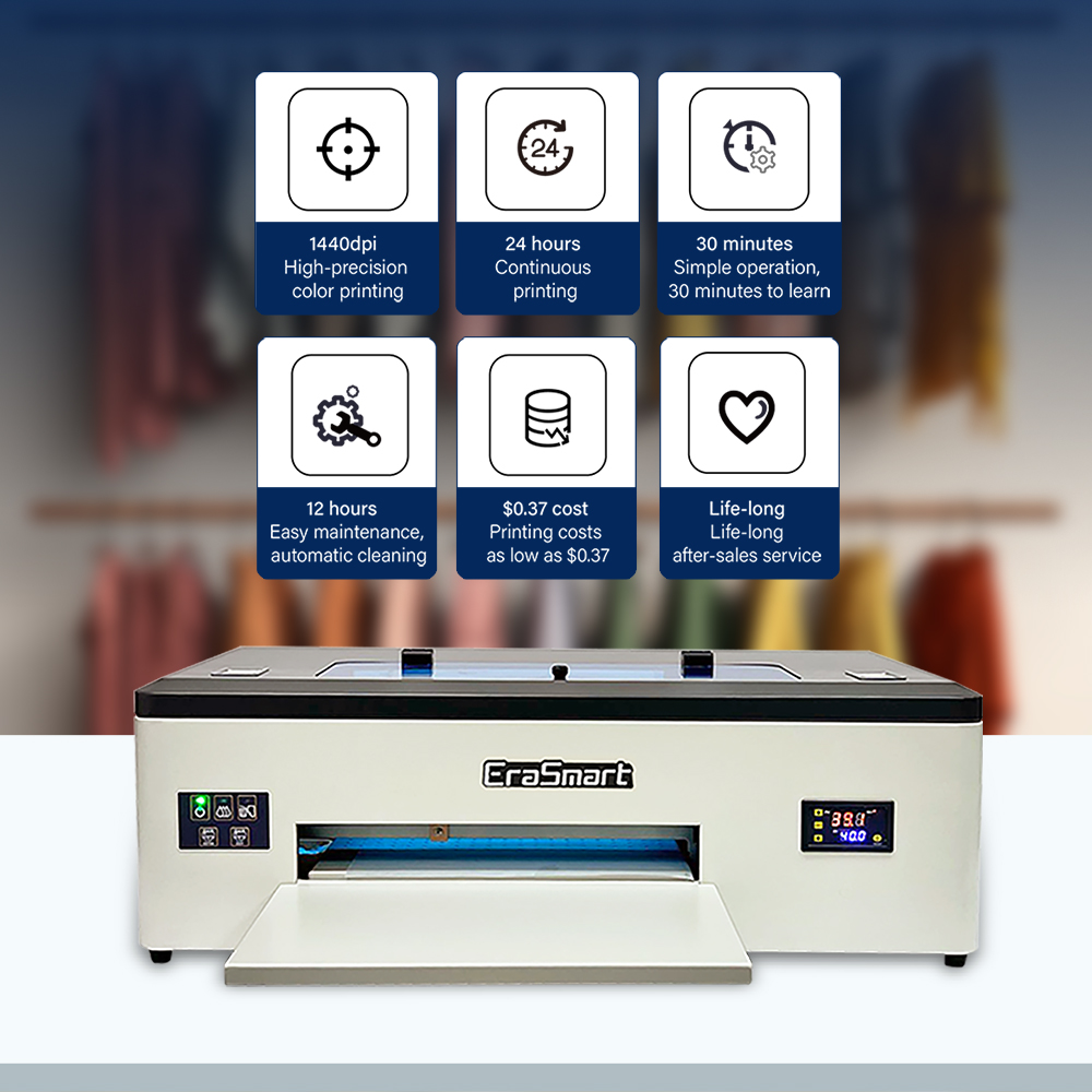 EraSmart 1390 Print Head Inkje - Commercial Dtf Printing Machine 评论和价格