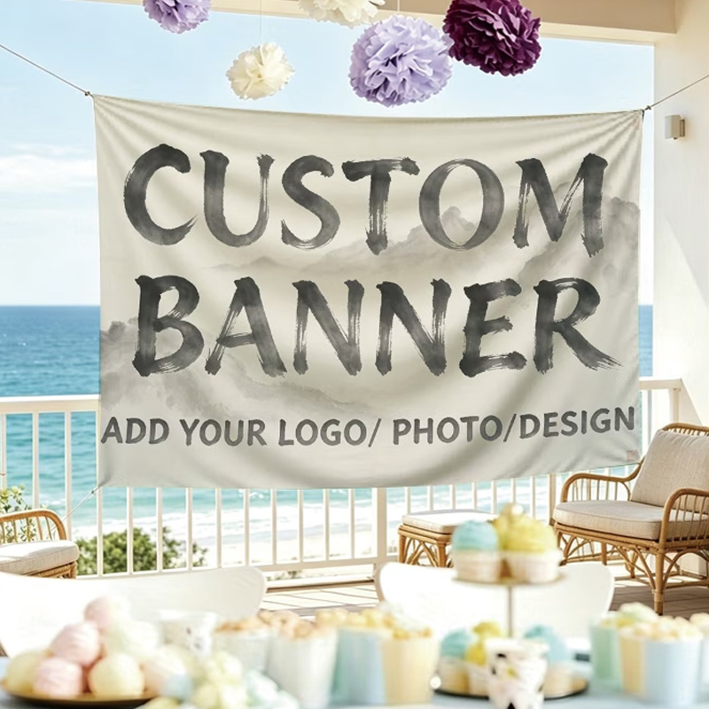 Custom Banner Flags Suitable O - Commercial Printing In Photoshop 评论和价格
