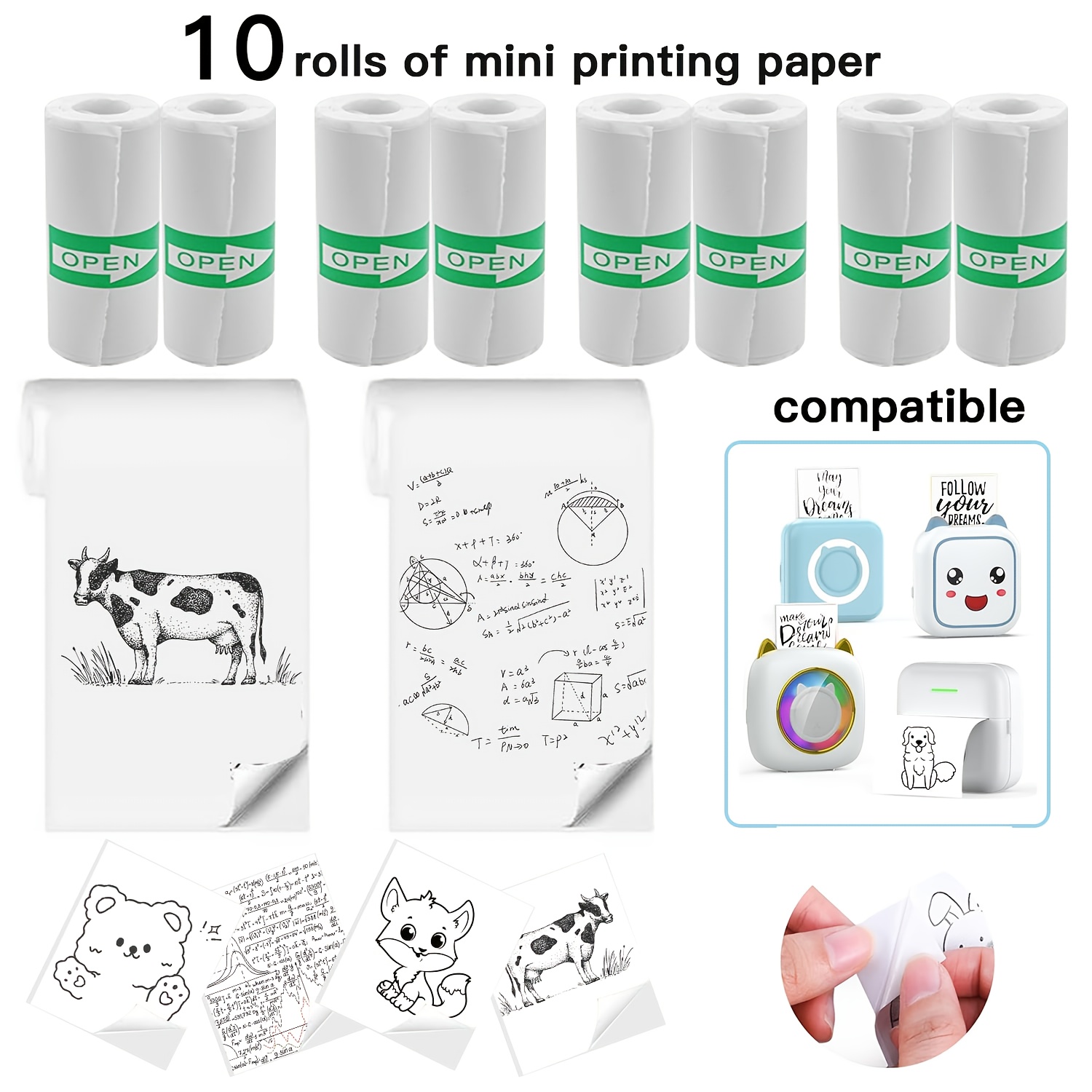 5-10-20 Rolls of Mini Printing - Heat Transfer Vinyl Roll 评论和价格