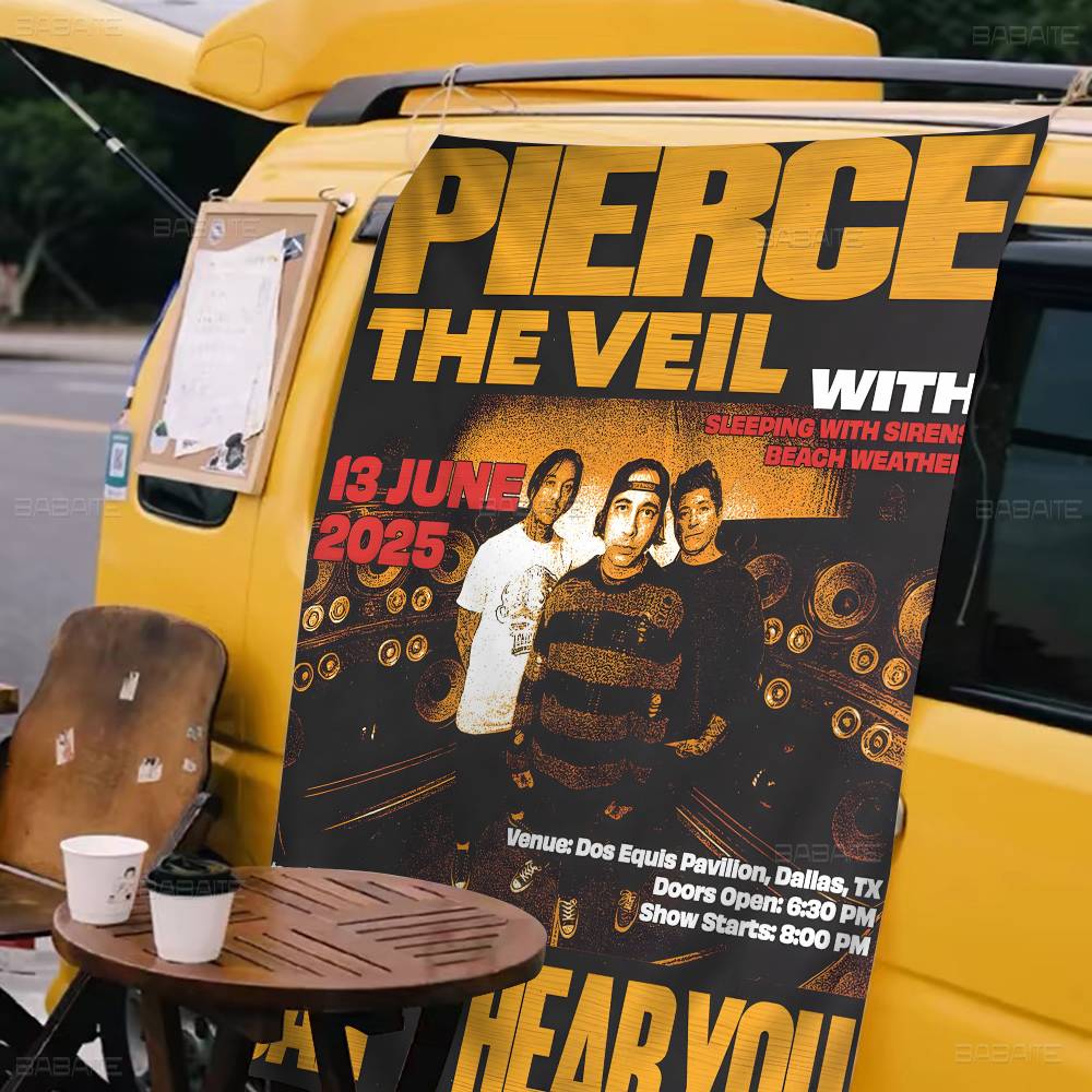 Pierce The Veil Music Band Adv - Commercial Printing Company 评论和价格